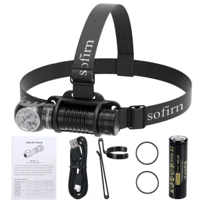 SOFIRN HS41 4000-Lumen Rechargeable LED Headlamp
